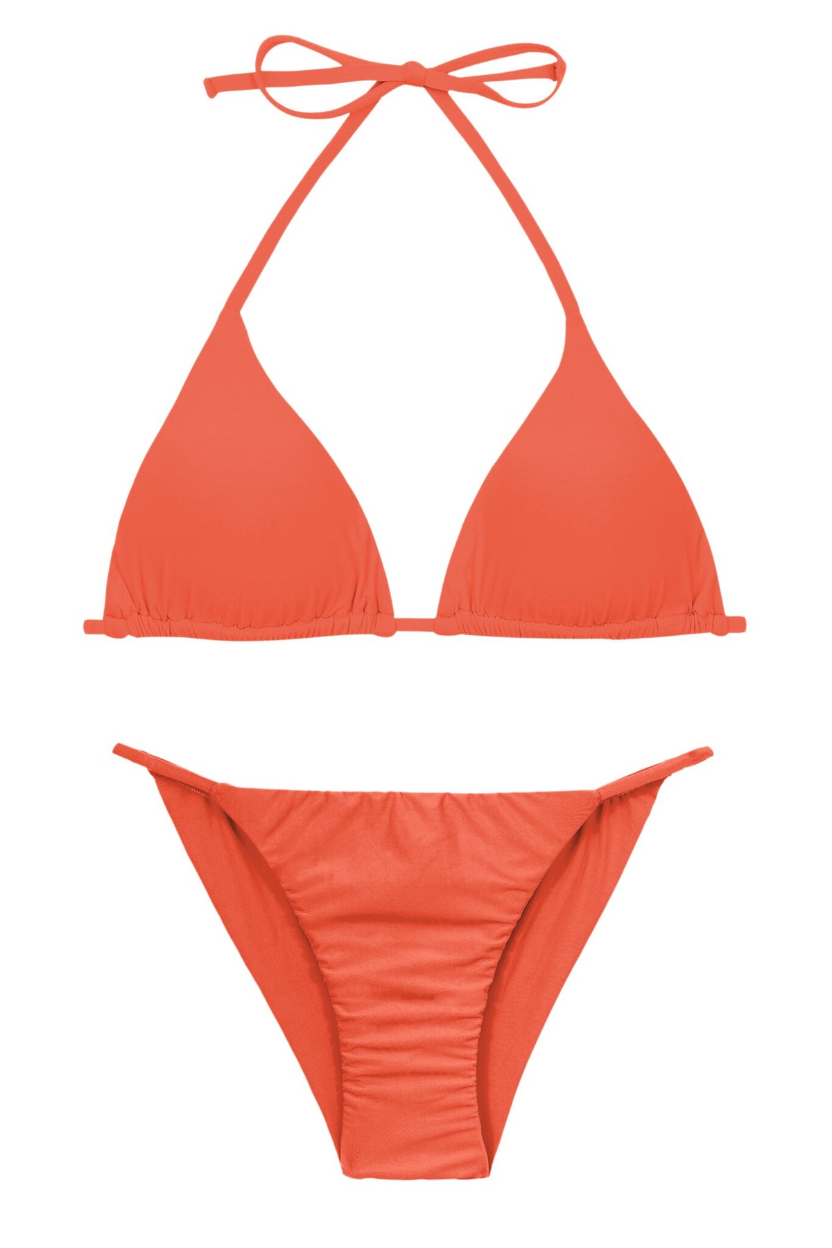 Product Front: Rio De Sol Two Piece Swimwear Set Light-Peach Tri-Inv Cheeky-Fixa