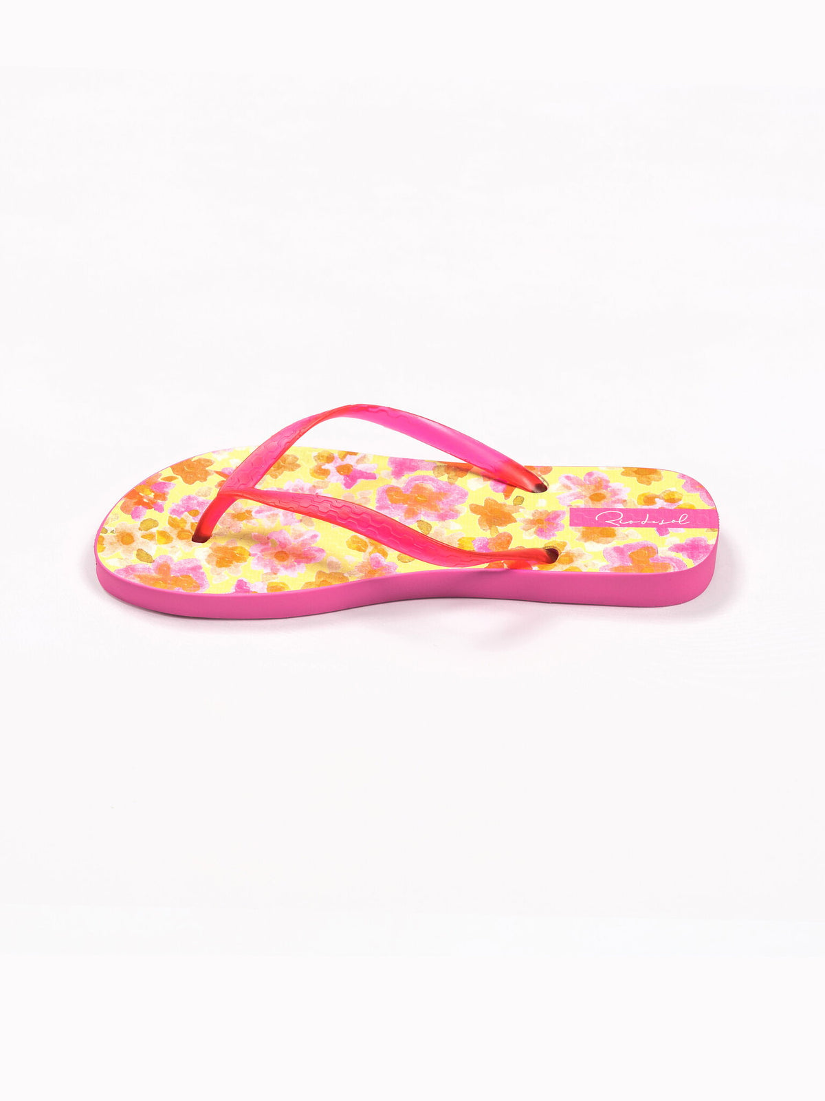 Image 03: Rio De Sol Flip-Flops Ditsy-Butter Slim