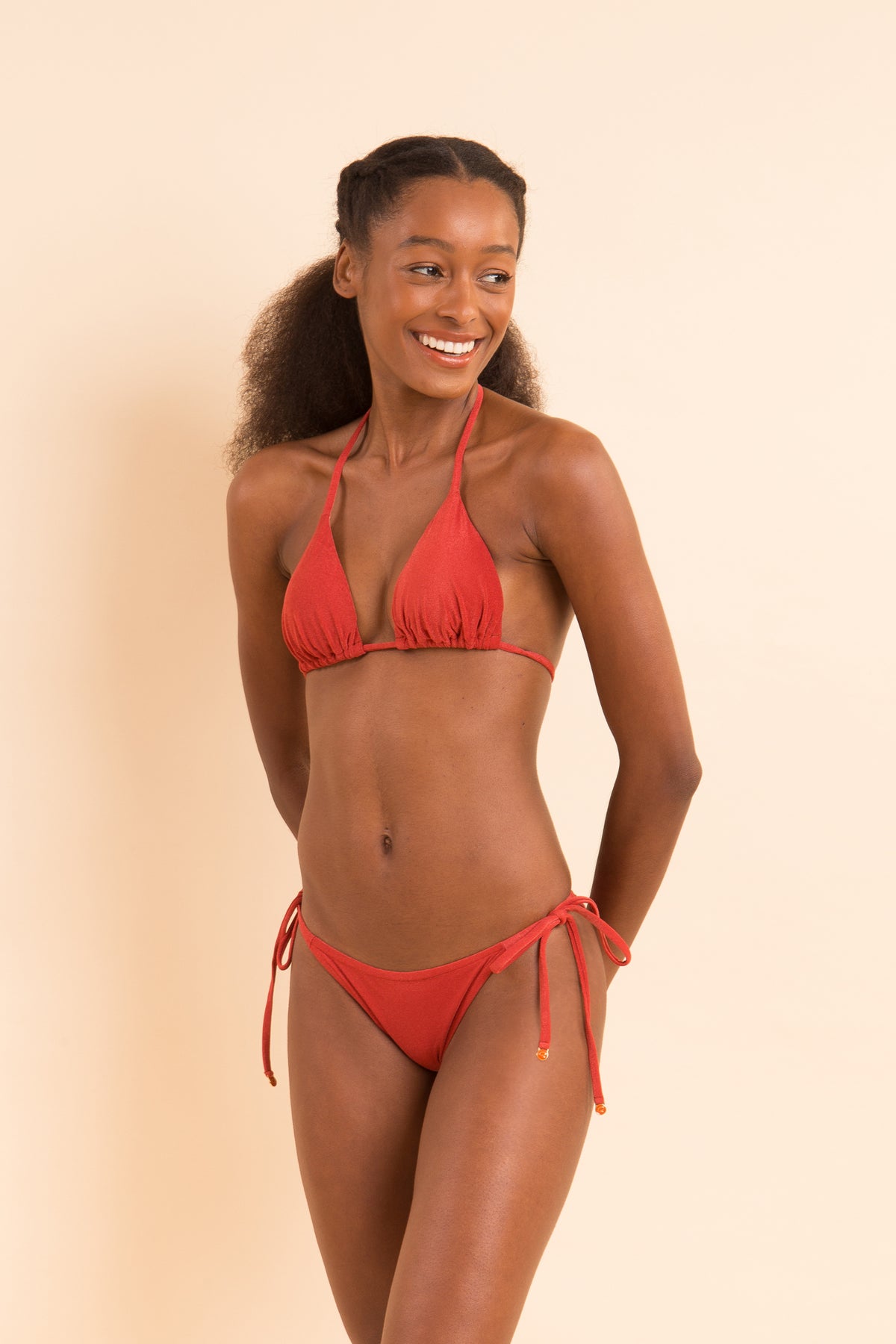 Image 12: Rio De Sol Bottom Bottom Malibu-Chili Cheeky-Tie