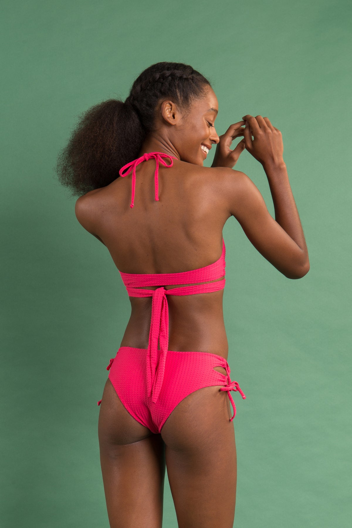 Image 15: Rio De Sol Two Piece Swimwear Set Dots-Virtual-Pink Kate Madrid