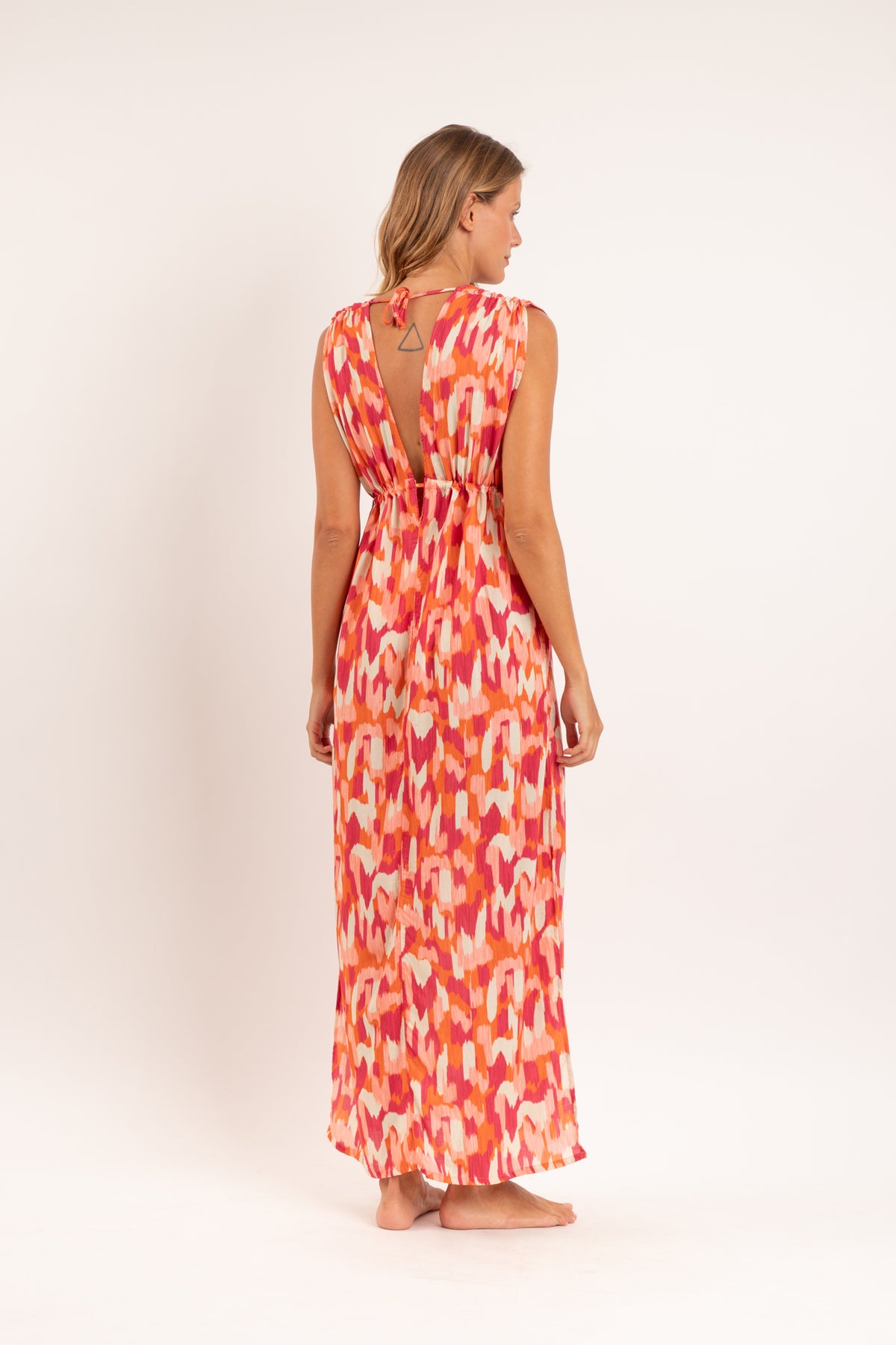Model Back: Rio De Sol Maxi Dresses Mirage Long Dress Soleil