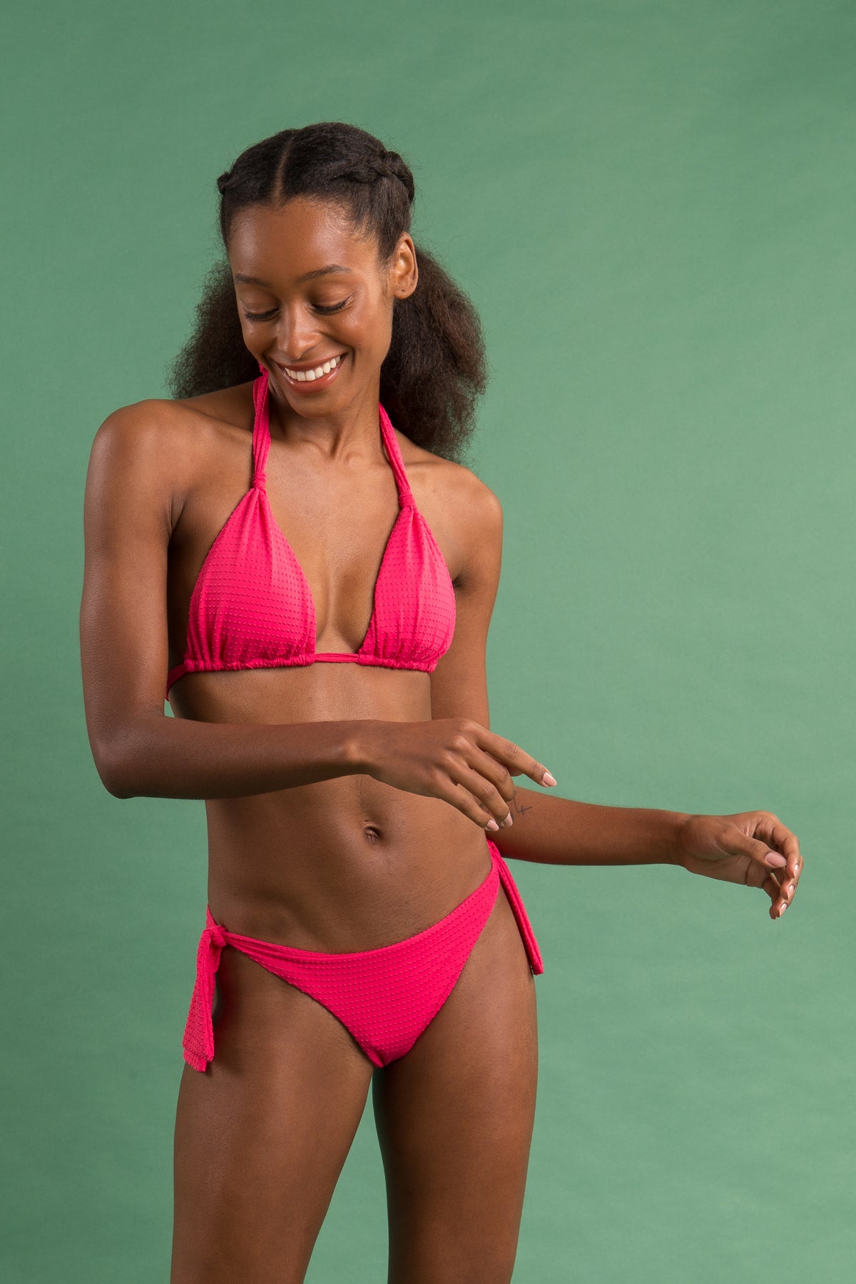 Image 12: Rio De Sol Two Piece Swimwear Set Dots-Virtual-Pink Mel Italy