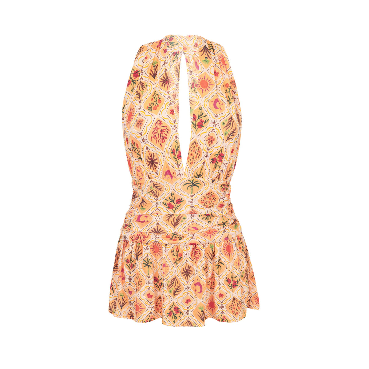 Product Front: Rio De Sol Mini Dresses Mosaico Low Cut Dress