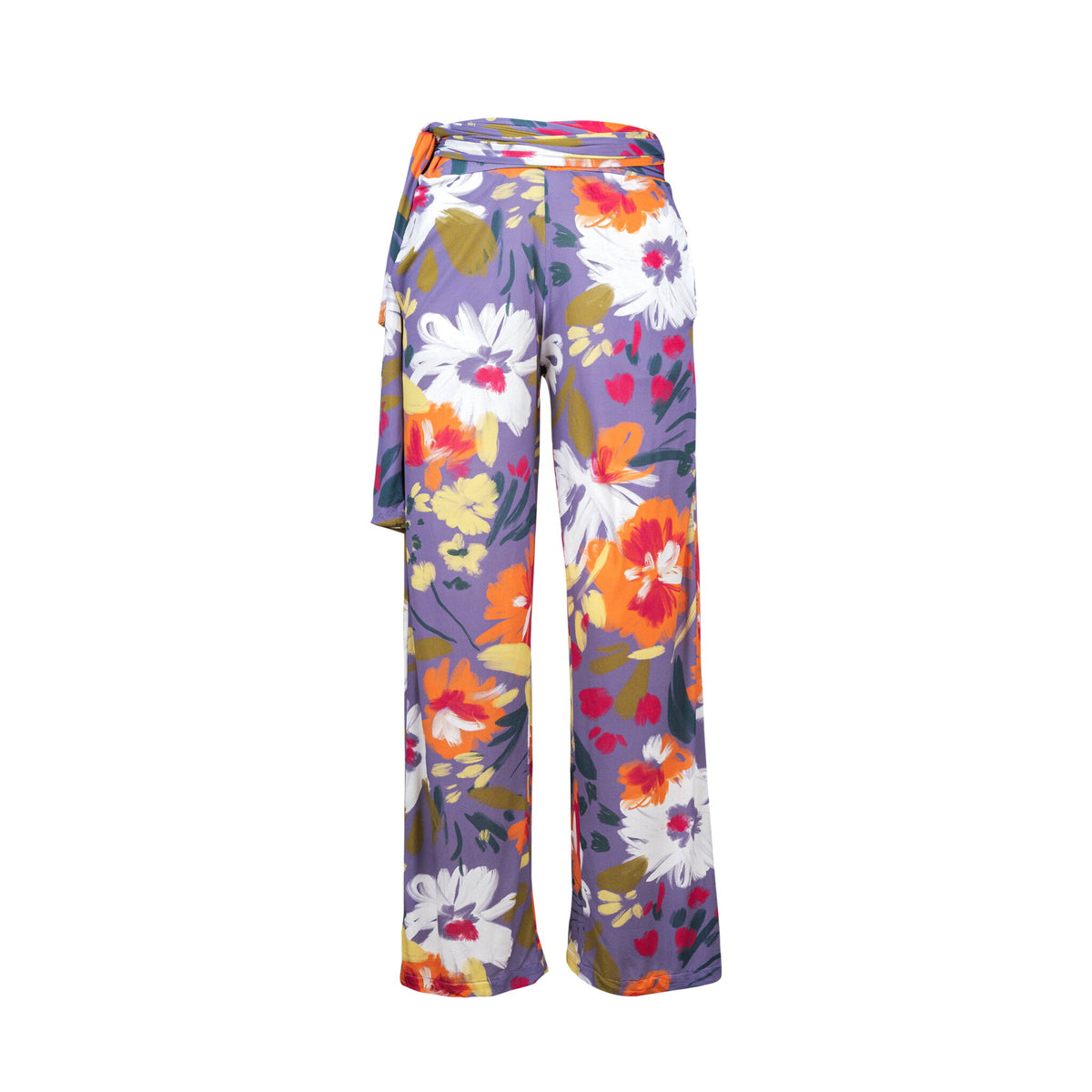 Product Front: Rio De Sol Pants Garden-Flower Pants Knot