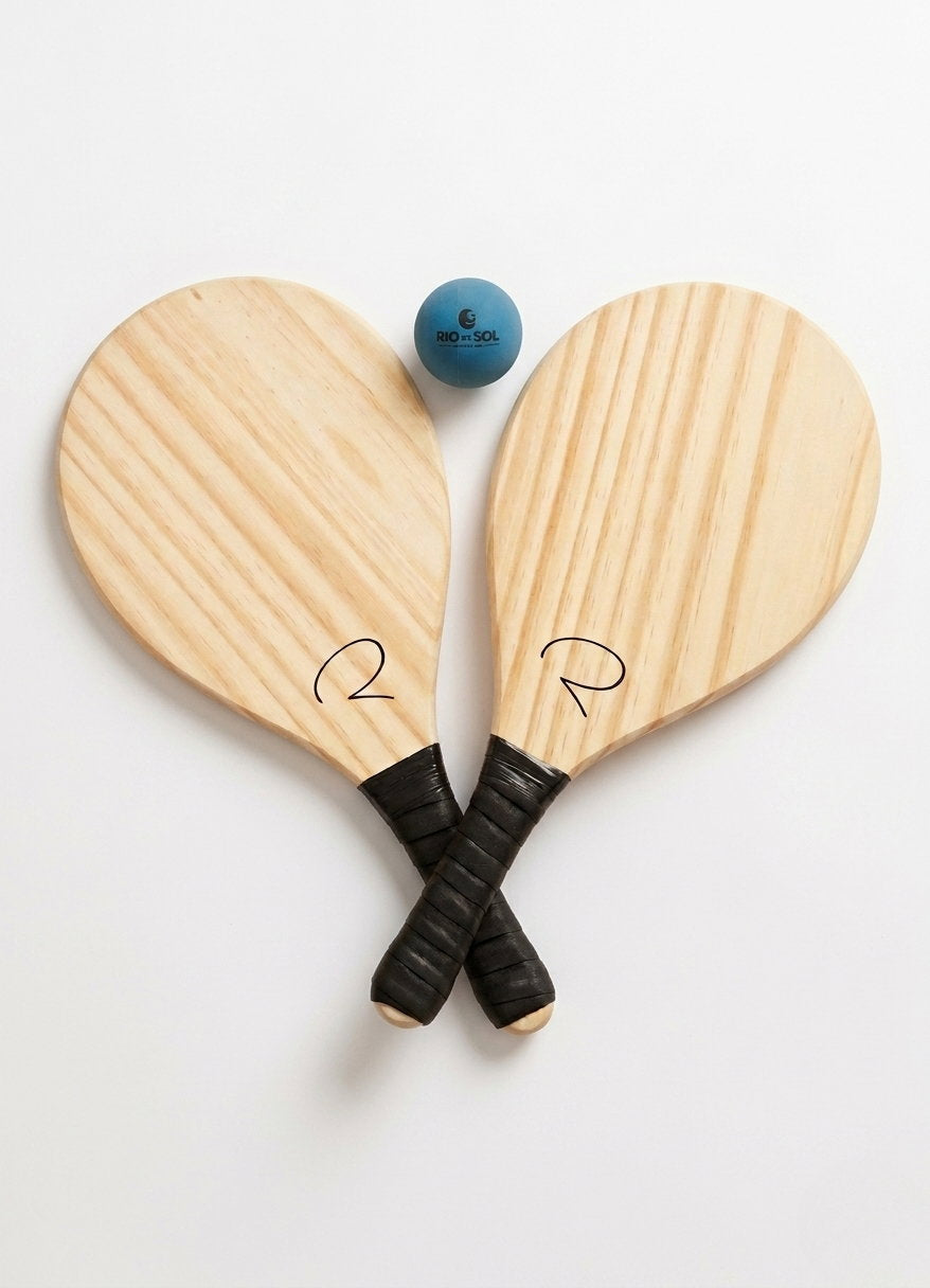 Product Front: Rio De Sol Beach Bat Set Rio De Sol Frescobol Set
