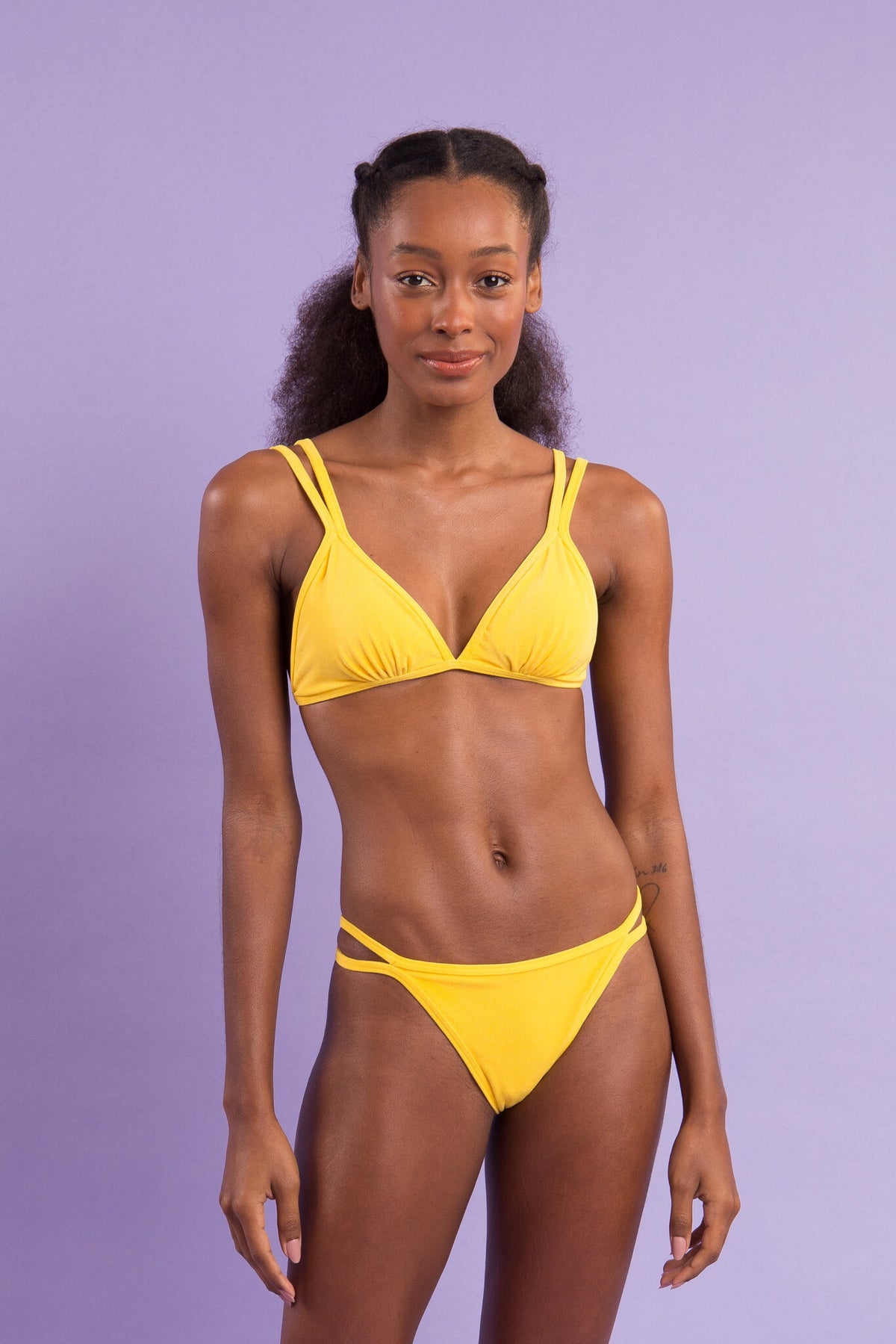 Image 12: Rio De Sol Bikini Bottoms Bottom Malibu-Yellow Rio-Duo
