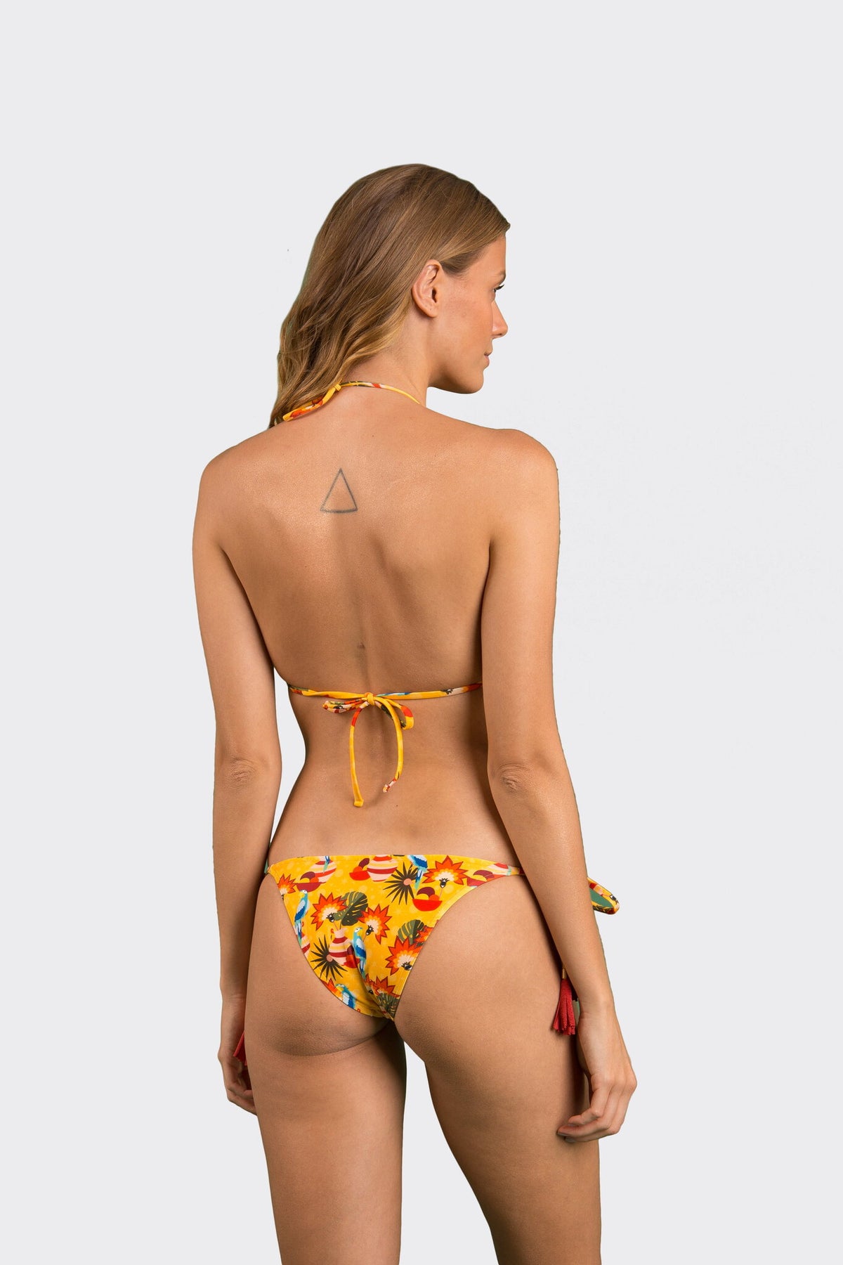 Model Back: Rio De Sol Two Piece Swimwear Set Stories Tri-Inv Lacinho
