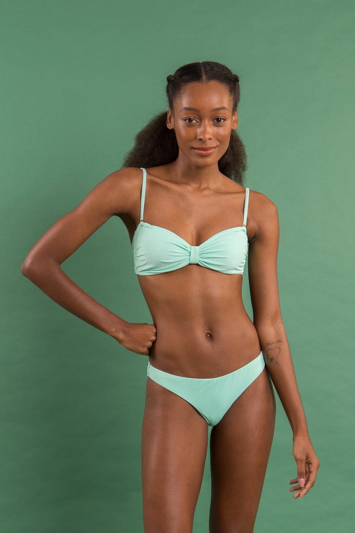 Image 11: Rio De Sol Bikini Bottoms Bottom Malibu-Menta Essential-Comfy