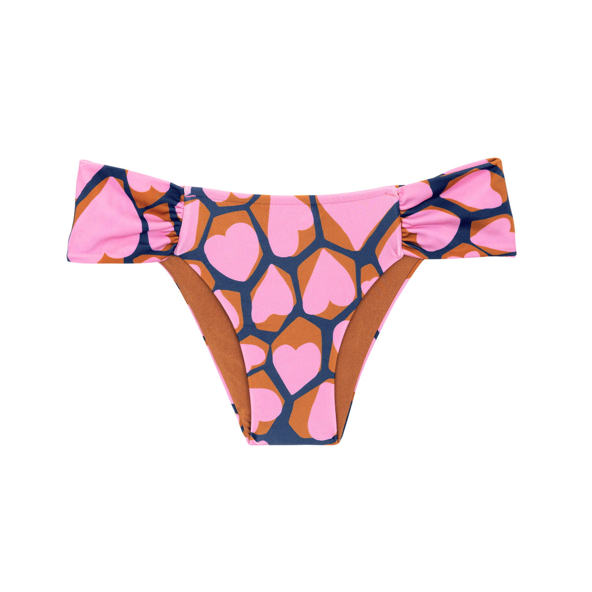 Product Front: Rio De Sol Bikini Bottoms Bottom Amore-Pink Baobi