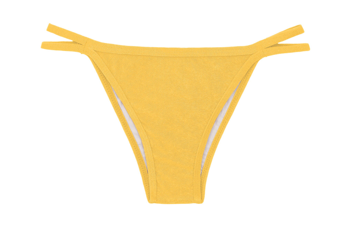 Product Front: Rio De Sol Bikini Bottoms Bottom Malibu-Yellow Rio-Duo
