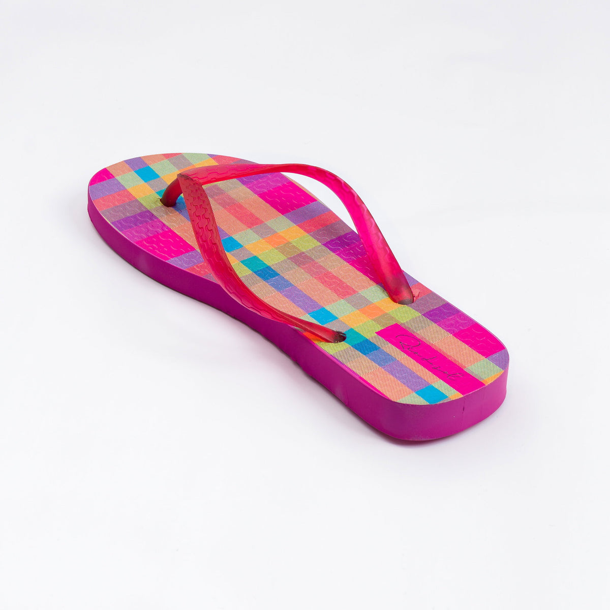 Image 04: Rio De Sol Flip-Flops Tulip-Garden Slim