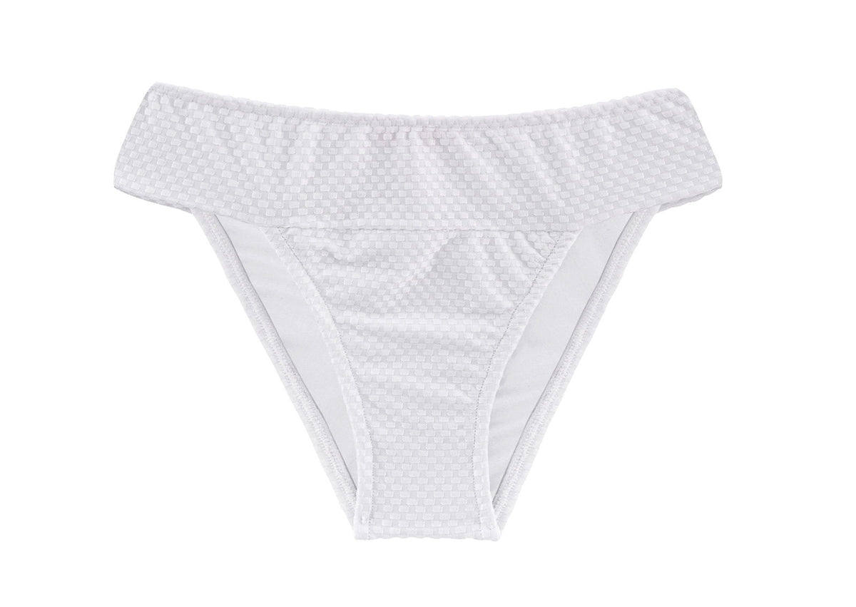 Product Front: Rio De Sol Bikini Bottoms Bottom Cloque Branco Cos Comfort