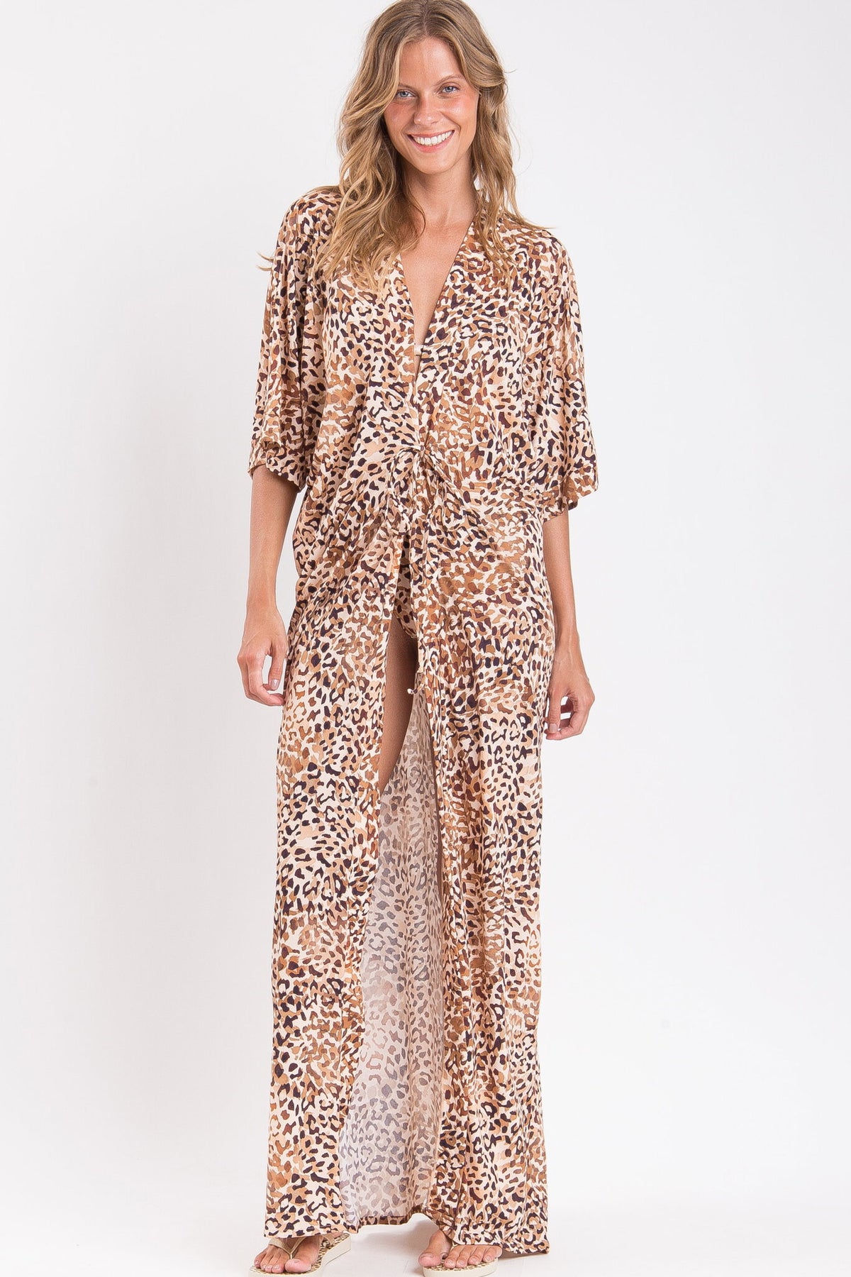 Gallery: Rio De Sol Maxi Dresses Leopard Long Dress