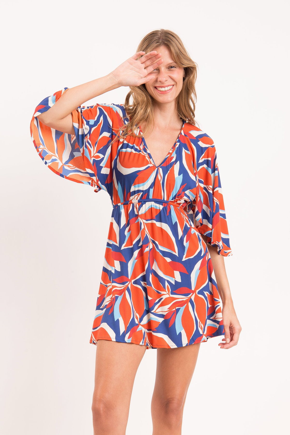 Image 08: Rio De Sol Mini Dresses Leaves Mini Dress