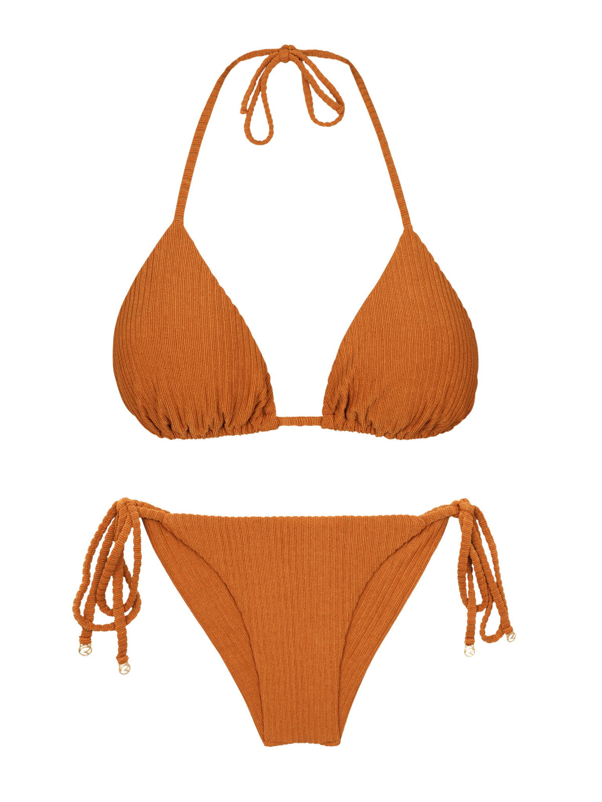 Product Front: Rio De Sol Two Piece Swimwear Set Ferrugo Tri-Inv Cheeky-Tie
