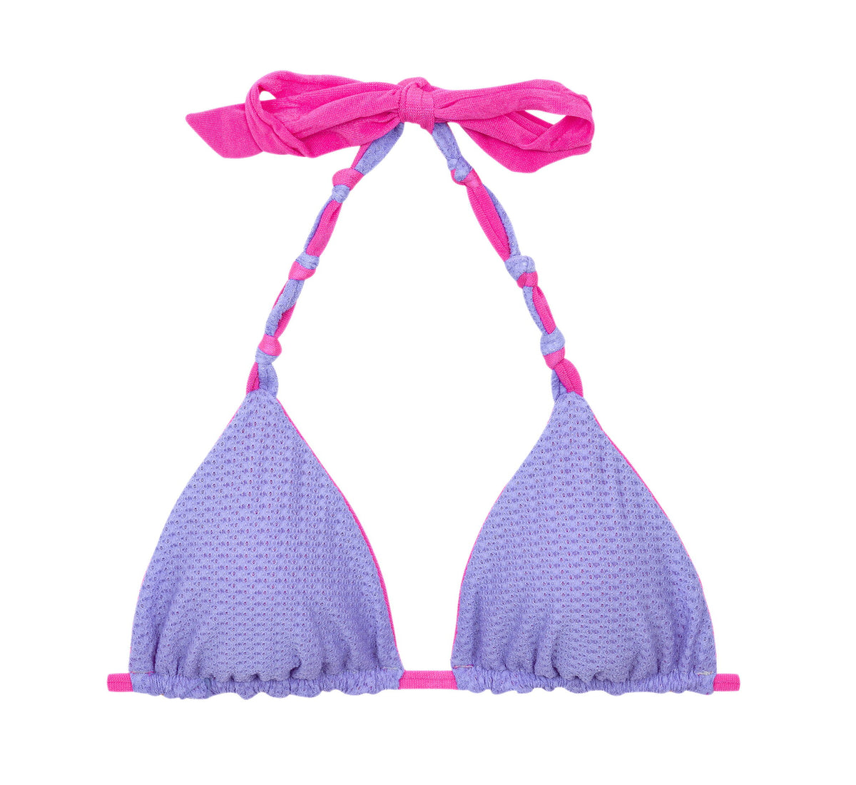 Product Back: Rio De Sol Bikini Tops Top Malibu-Rosa Tri-Rev
