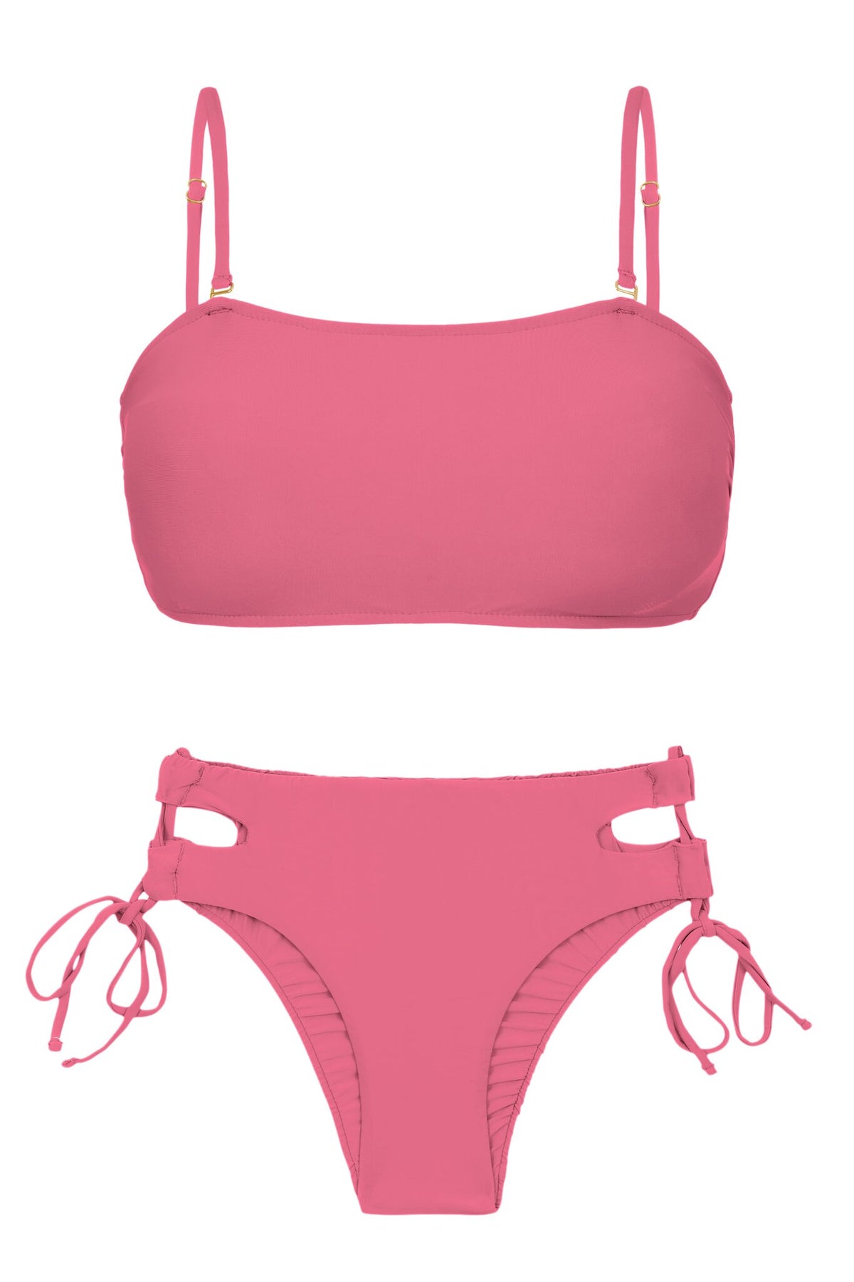 Product Front: Rio De Sol Two Piece Swimwear Set Confetti Bandeau-Reto Madrid