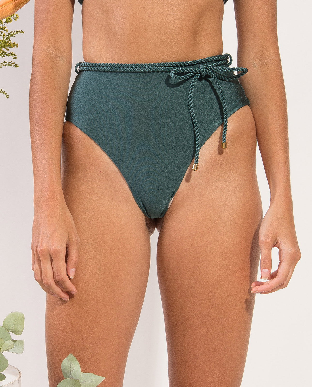 Image 09: Rio De Sol Bikini Bottoms Bottom Palace Belted-High-Waist