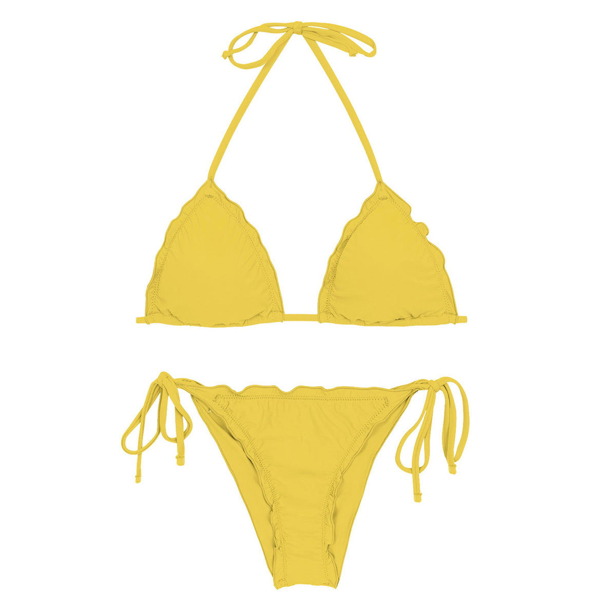 Product Front: Rio De Sol Two Piece Swimwear Melon Eva