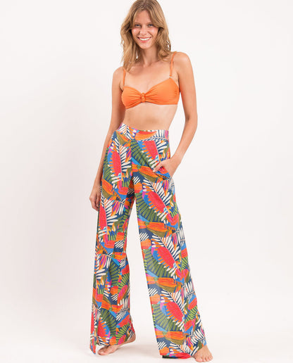 Gallery: Rio De Sol Pants Jungle Wide Pants