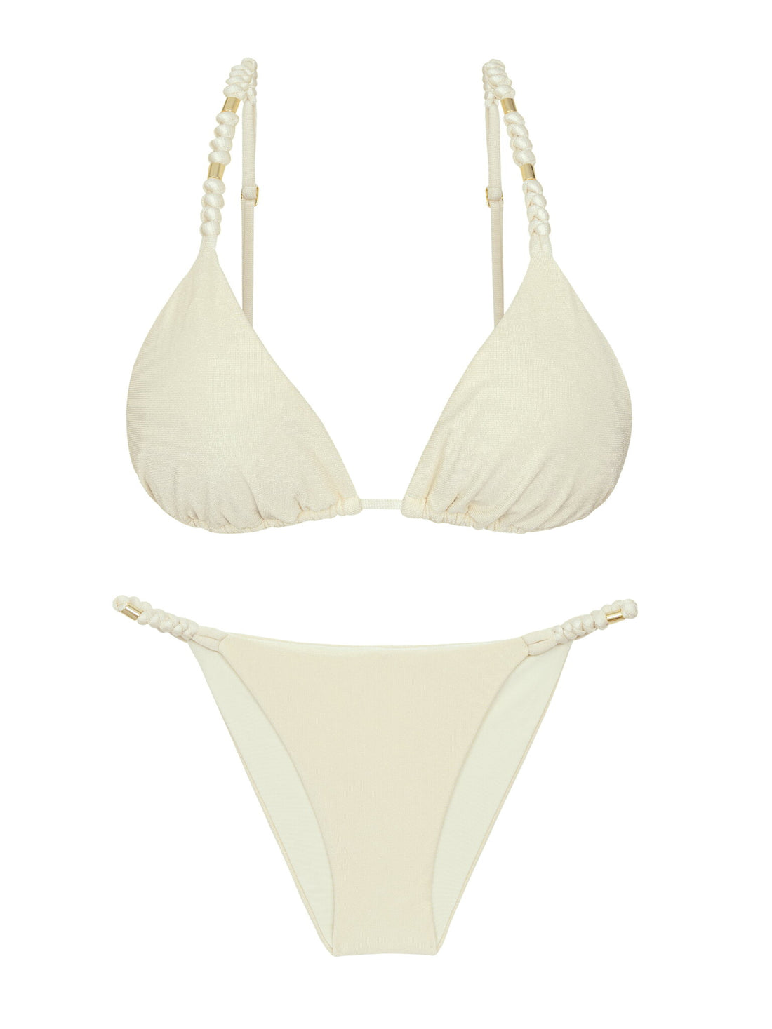 Product Front: Rio De Sol Two Piece Swimwear Set Malibu-Natural Lia-Noa Essential-Noa