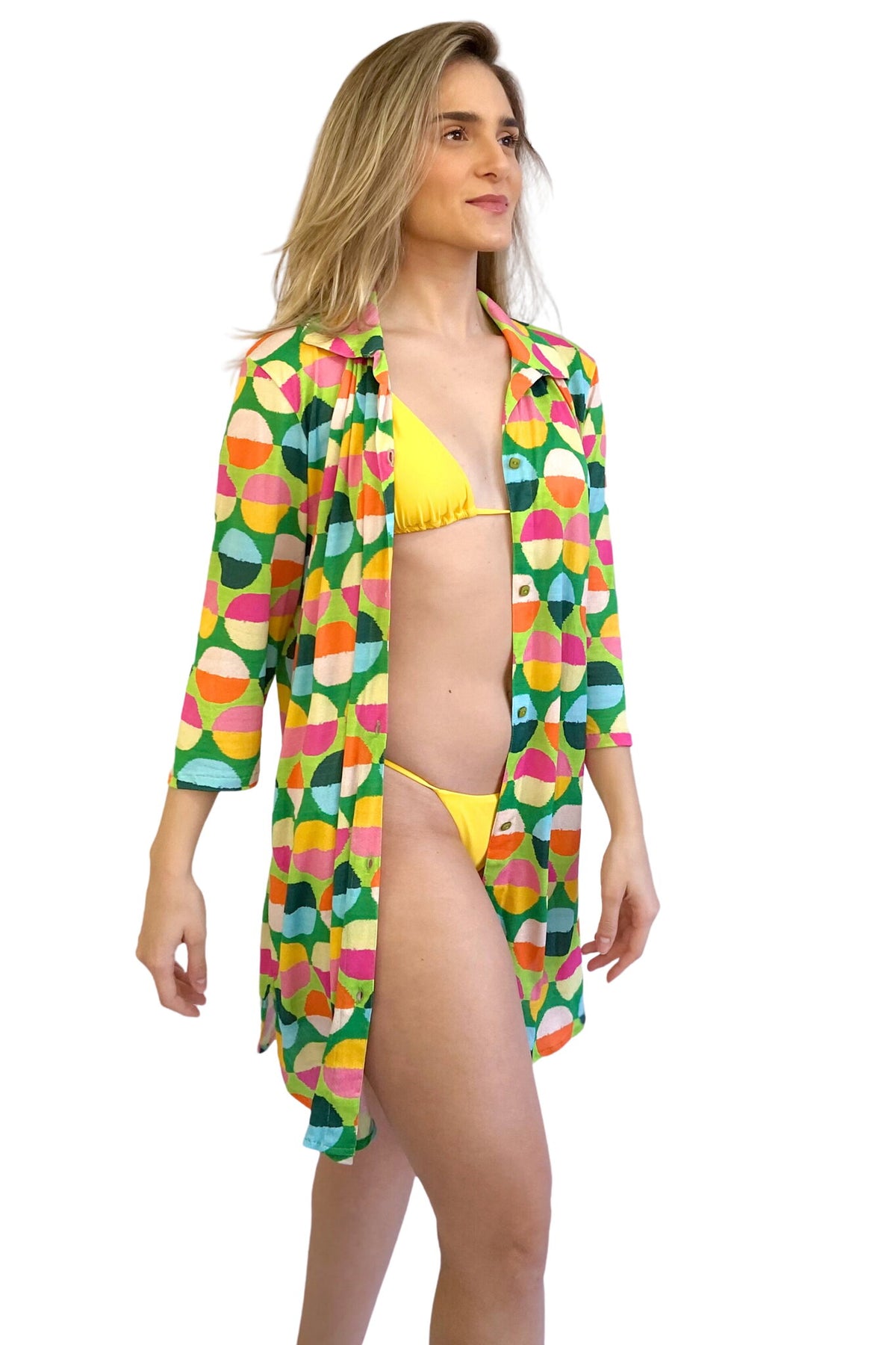 Image 03: Rio De Sol Shirtdress Garden City Chemise
