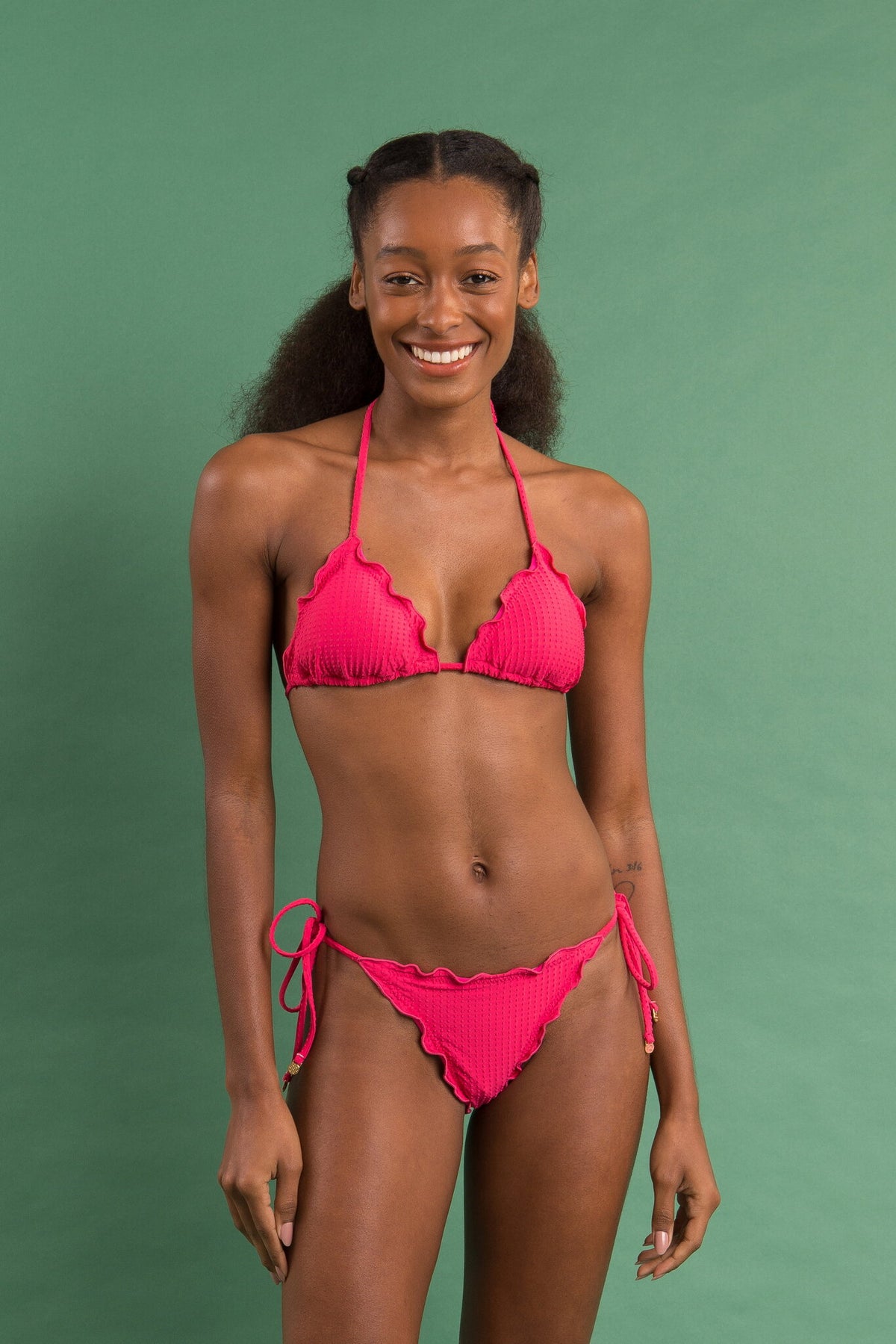 Image 10: Rio De Sol Two Piece Swimwear Set Dots-Virtual-Pink Frufru