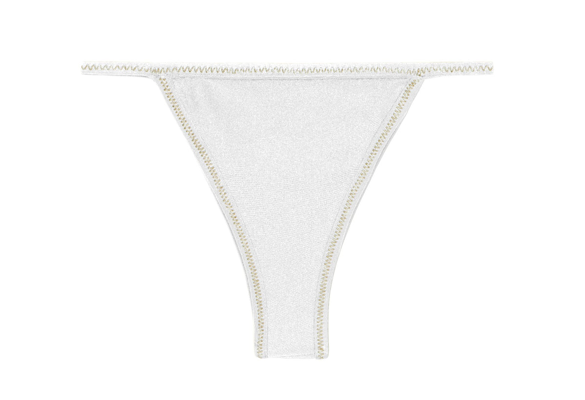Product Front: Rio De Sol Bikini Bottoms Bottom Shimmer-White California