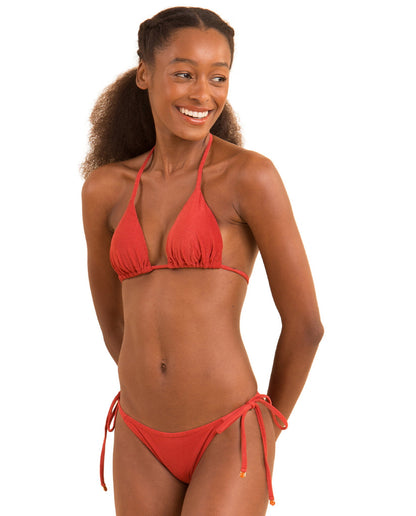 Gallery: Rio De Sol Two Piece Swimwear Set Malibu-Chili Tri-Inv Cheeky-Tie