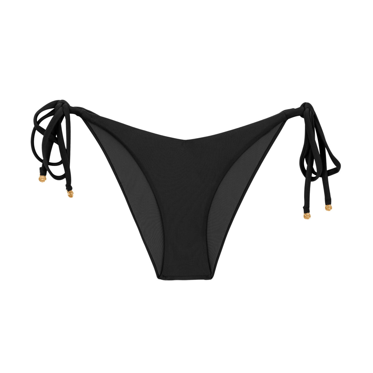 Product Front: Rio De Sol Bikini Bottoms Bottom Touch-Black Amora