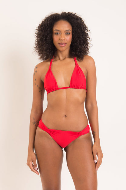 Model Front: Rio De Sol Bikini Bottoms Bottom Rouge Mel-Comfy
