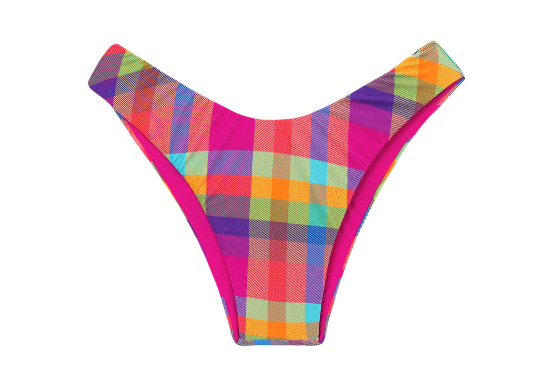 Product Front: Rio De Sol Bikini Bottoms Bottom Tulip-Garden High-Leg