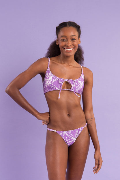 Image 09: Rio De Sol Bikini Tops Top Trail-Purple Tank-Tie