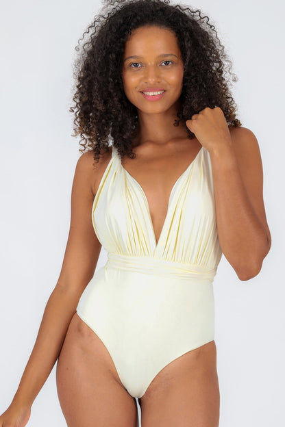 Gallery: Rio De Sol One Piece Swimsuits Off-White Marina