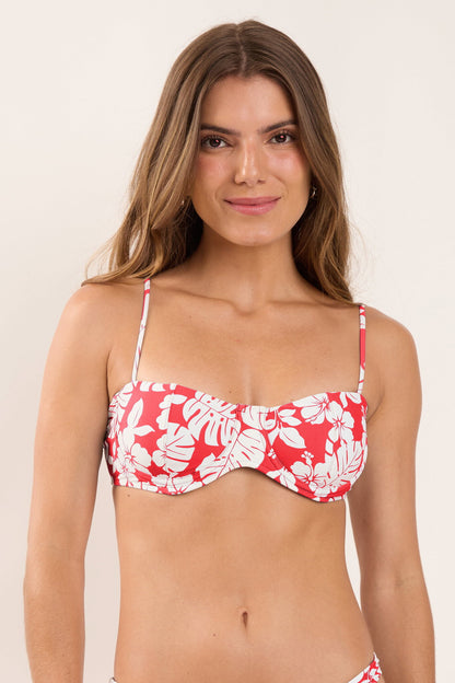 Gallery: Wednesday In Hawaii By Rio De Sol Bikini Tops Top Pua-Hibiscus Coral