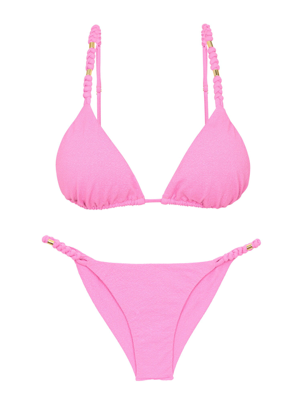 Product Front: Rio De Sol Two Piece Swimwear Set Crespinho-Rosa Lia-Noa Cheeky-Noa