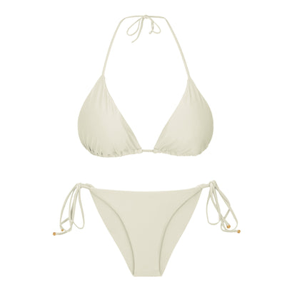 Product Front: Rio De Sol Two Piece Swimwear Set Touch-Natural Tri-Inv Cheeky-Tie