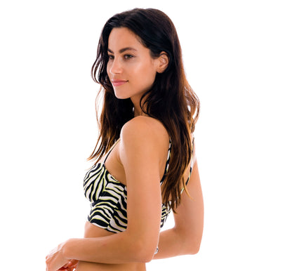 Image 08: Rio De Sol Bikini Tops Top Wild-Black Balconet-Anna