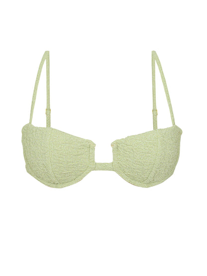 Product Front: Rio De Sol Bikini Tops Top Brisa-Pistache Juliette