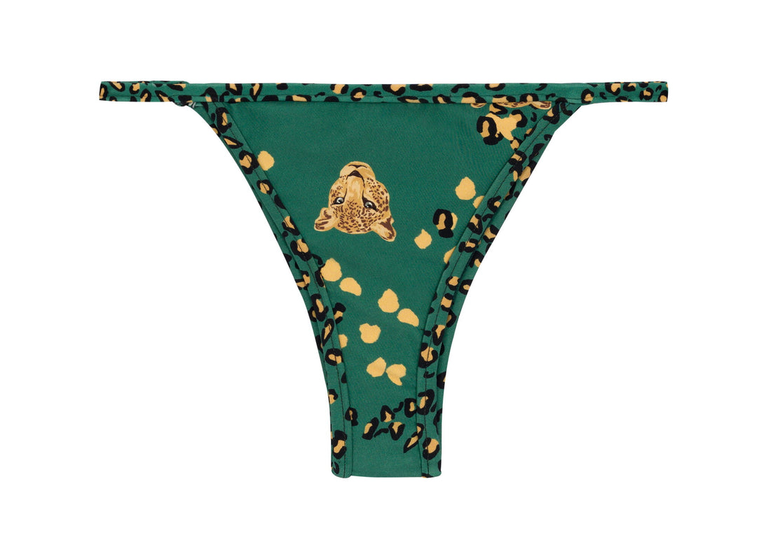 Product Front: Rio De Sol Bikini Bottoms Bottom Roar-Green California