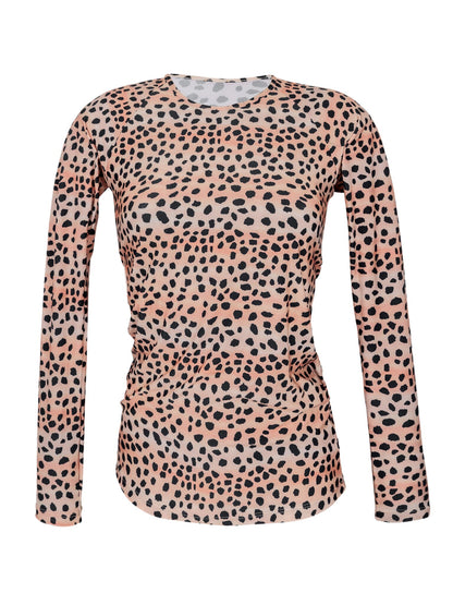 Product Front: La Playa Bikini Tops Blusa Uv Guepardo