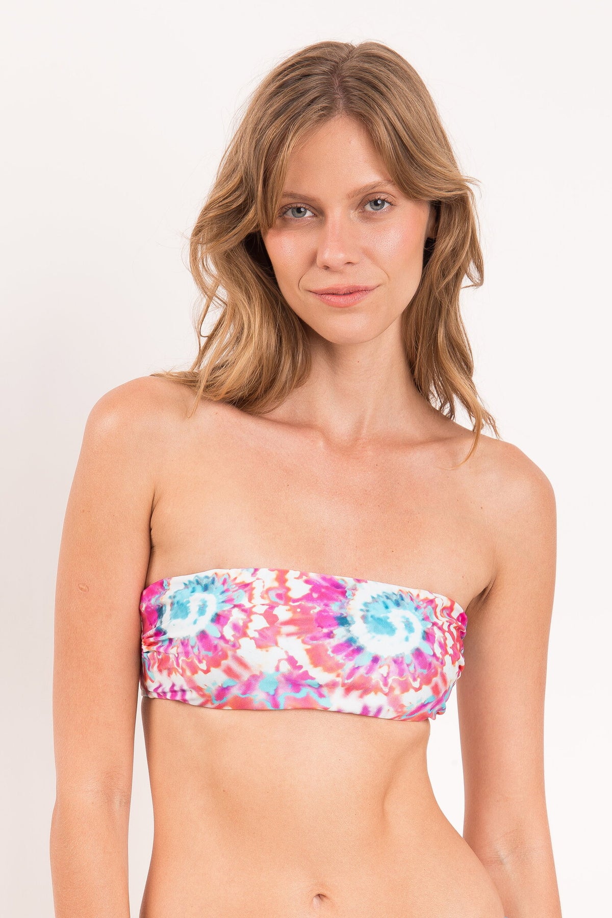 Image 14: Rio De Sol Bikini Tops Top Splash Bandeau-Reto