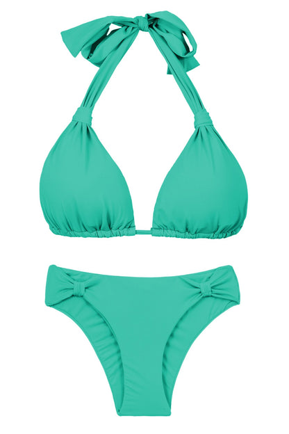Product Front: Rio De Sol Two Piece Swimwear Set Opal Mel