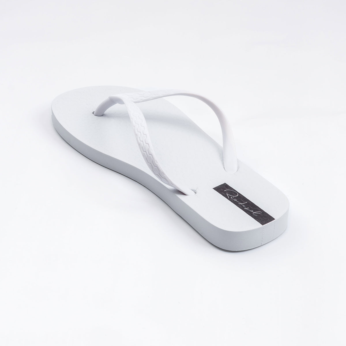 Image 04: Rio De Sol Flip-Flops White Slim