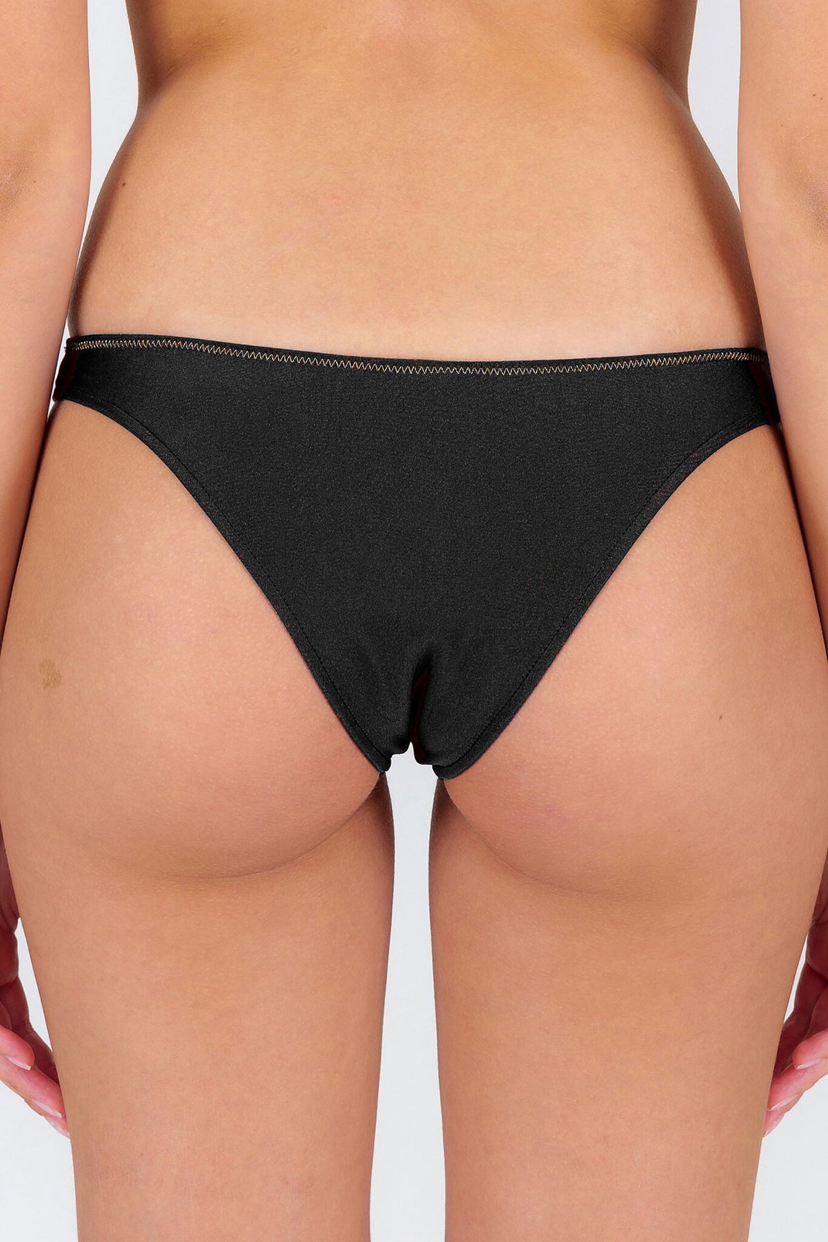 Image 06: Rio De Sol Bikini Bottoms Bottom Shimmer-Black Essential