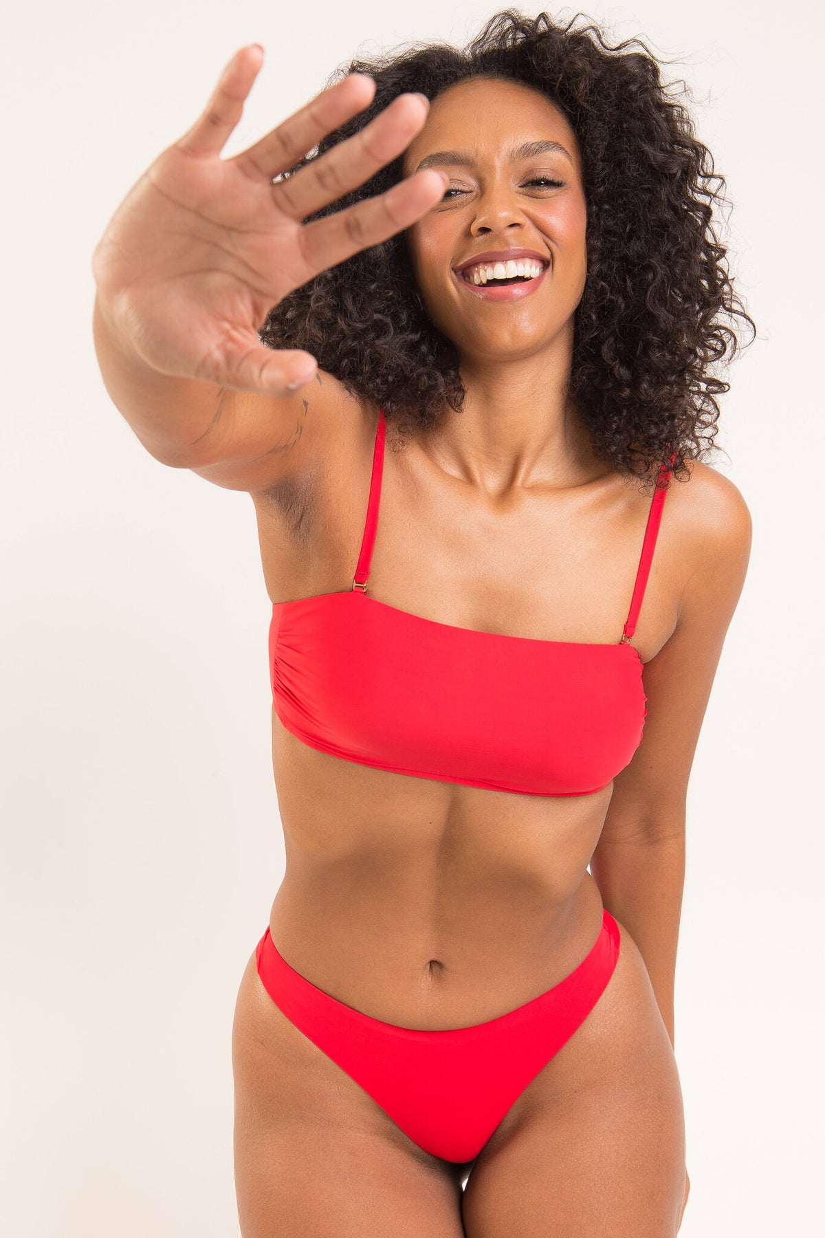 Image 10: Rio De Sol Bikini Tops Top Rouge Bandeau-Reto