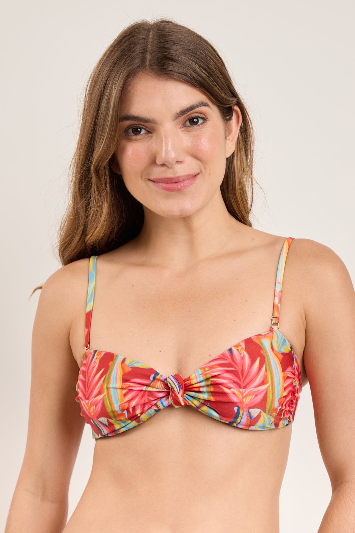 Gallery: Rio De Sol Bikini Tops Top Sea-Bloom Bandeau-Joy