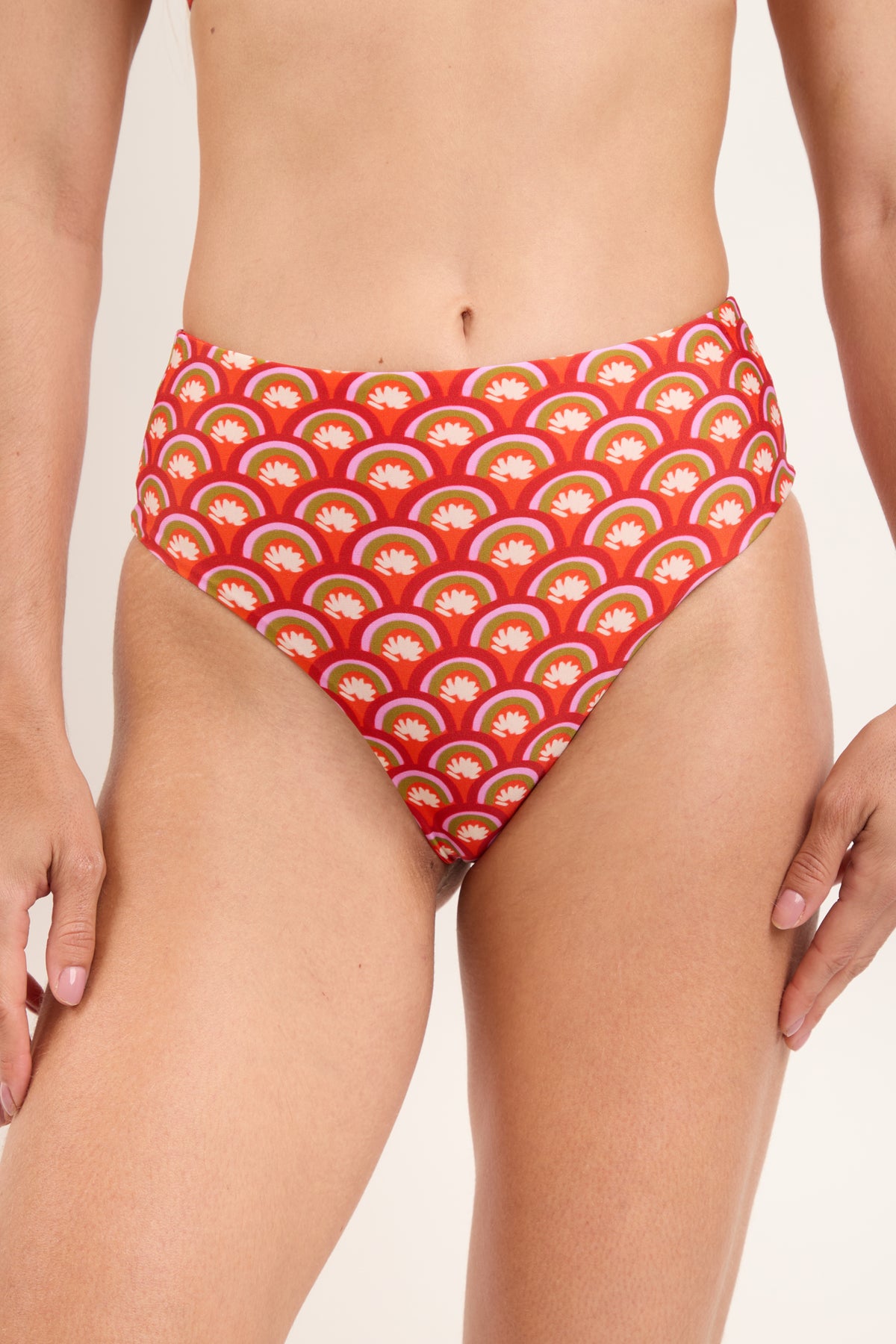 Gallery: Rio De Sol Bikini Bottoms Bottom Floral-Scales Hotpants