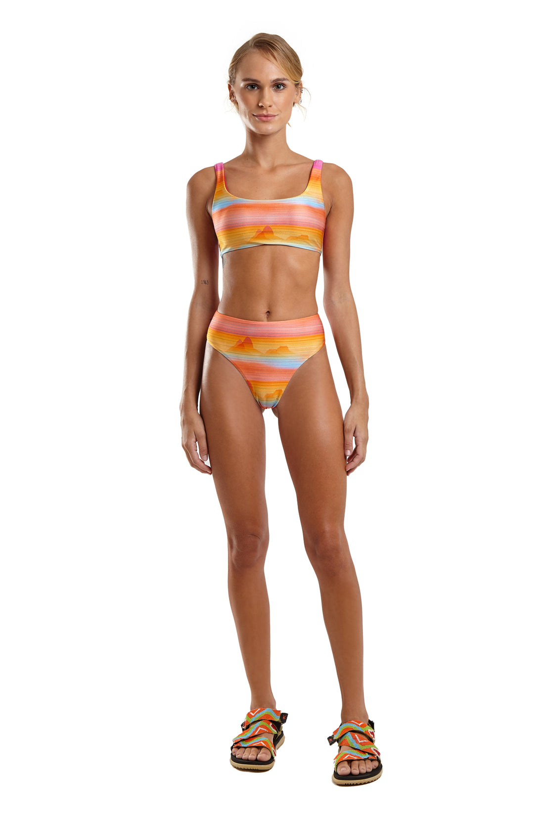 Model Front: Blueman Bikini Tops Top Noruega Sunquine Mar Sunset