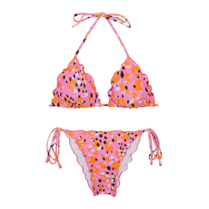 Product Front: Rio De Sol Two Piece Swimwear Set Sweet-Camo Frufru
